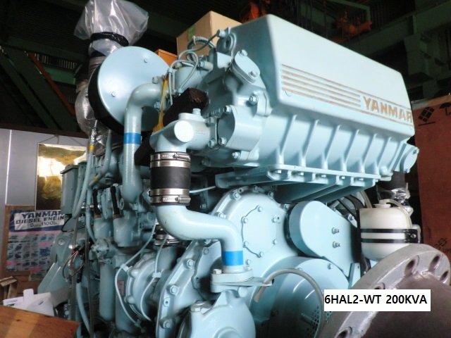 YANMAR 발전기 6HAL2-WT 200KVA