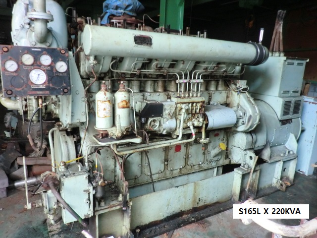 YANMAR 발전기 S165L (220KVA)